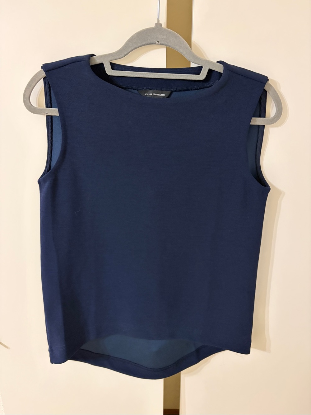 Club Monaco navy blouse| size XS